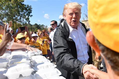Trump Tells Hurricane Florence Survivor To Have A Good Time