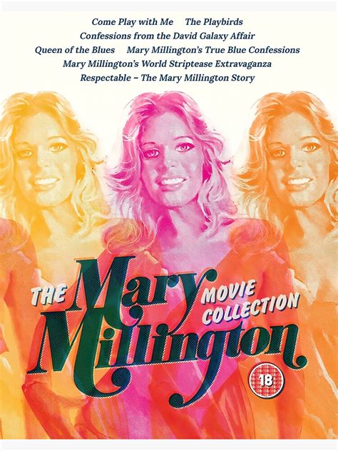 mary millington movie collection poster for sale by siegmundb redbubble