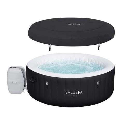 Bestway Miami SaluSpa 4 Person Inflatable Hot Tub With 140 AirJets