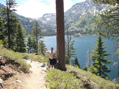 Trek Ca Hike Lake Tahoes Rubicon Trail The Foot Trail Not The Ohv Trail