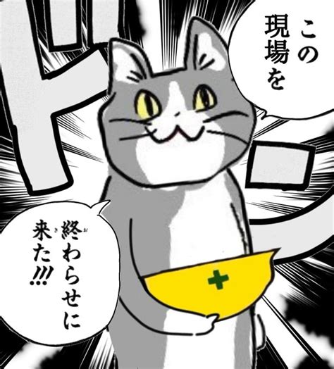 この現場を終わらせに来た シュレーディンガーの猫缶 🐣 さんのマンガ ツイコミ 仮