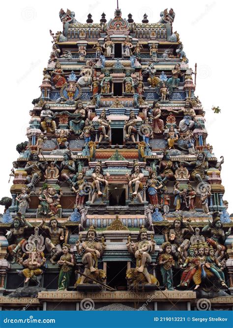 The Ancient Hindu Temple Colombo Sri Lanka Stock Image Image Of