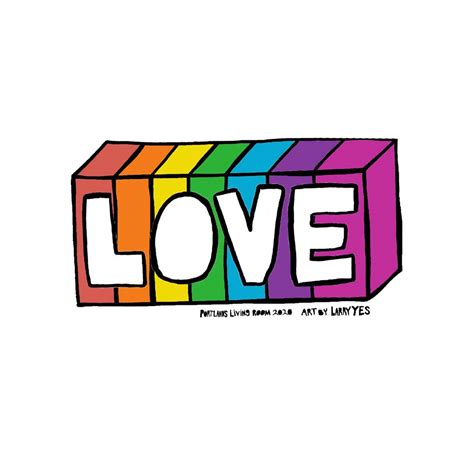 Love Sticker The Square