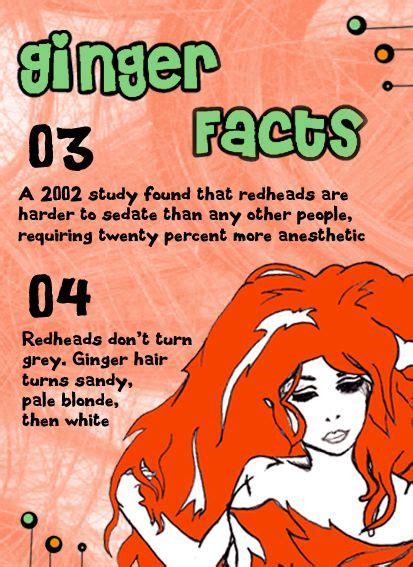Ginger Facts2 Redhead Facts Girls With Red Hair Redhead Quotes