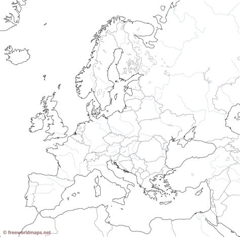 Search for an address search map of city, region, country or continent europe. Europe Outline Maps - by FreeWorldMaps.net