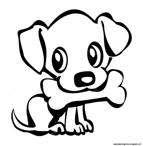 Cute Dog Drawing Wallpapers Gallery
