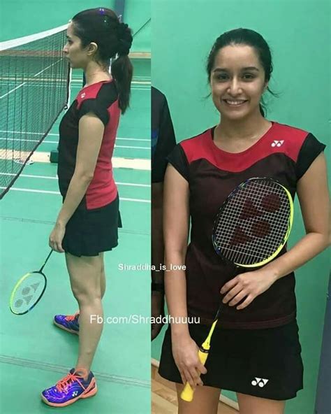 Shraddha Kapoor For Saina Nehwal Biopic Tennis Practice Shraddha Kapoor Cute Celebrity