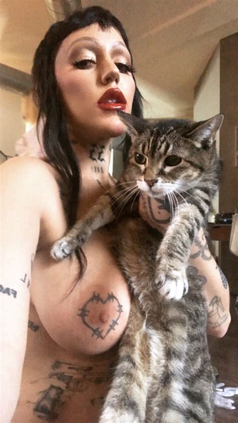 Brooke Candy Naked Pics And Videos — Disgusting Tattooed Body Scandal Planet