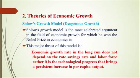The main tools economists use are economic. Theories of Economic Growth - YouTube