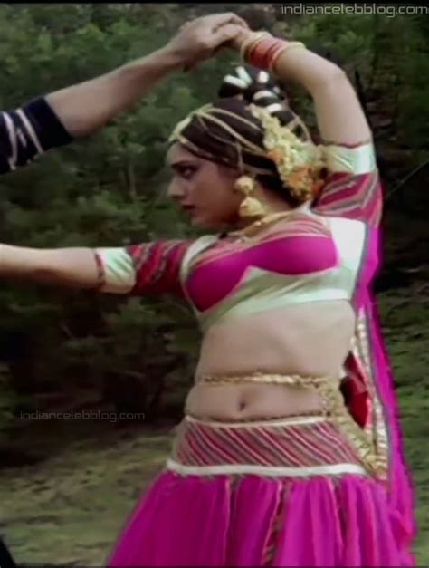 Meenakshi Seshadri Bollywood Yesteryear Swati 8 Hot Navel Hd Caps