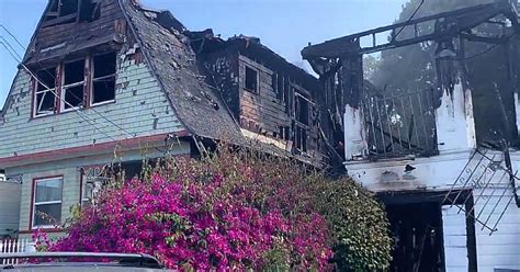 Update 3 Alarm Fire Rips Through West Oakland Victorian Heavily