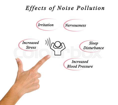 Effects Of Noise Pollution Stock Image Colourbox