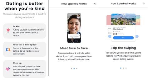 Facebook is testing a new dating app called 'sparked' which is themed around the concept of kindness. Facebook Testing Video Speed Dating App Called Sparked ...