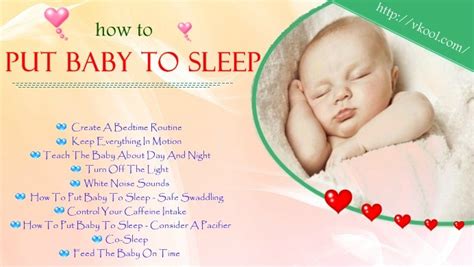 10 Simple Ways On How To Put Baby To Sleep Without Breastfeeding
