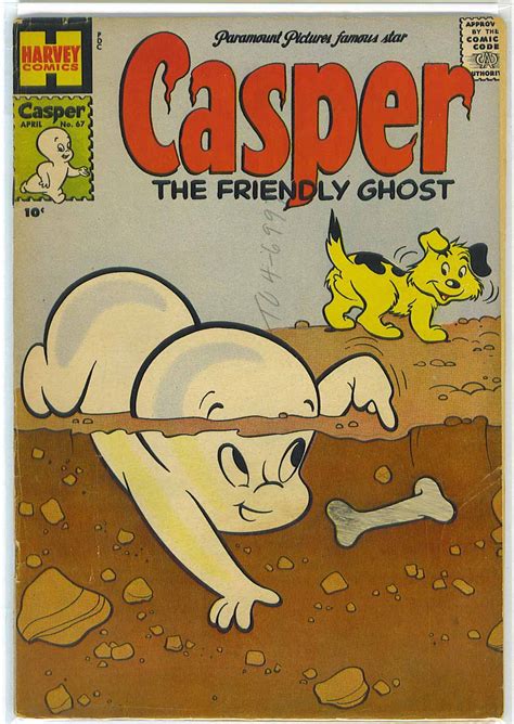 Casper The Friendly Ghost Girlfriend Friendly Ghost Casper 67 35 Vg 500 Old Comic