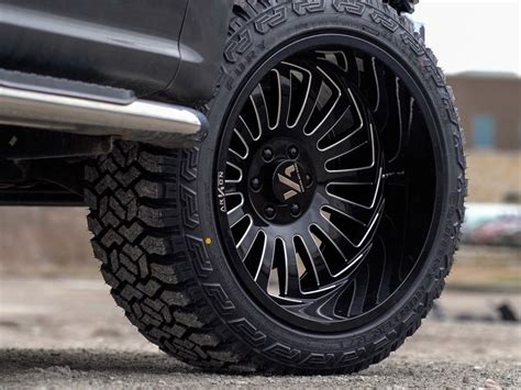 Arkon Off Road Milled Gloss Black Alexander Wheels Rugged Ridge