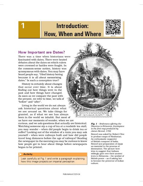 Ncert Book Class 8 Social Science History Chapter 1 How When And