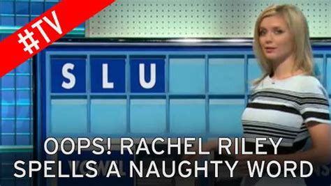 countdown s rachel riley spells out s z on air in latest awkward game show fail mirror online