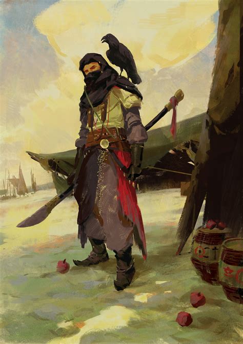 Artstation Arabian Knight Yujin Choo Heroic Fantasy Fantasy Male