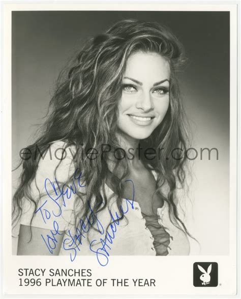 EMoviePoster Com Y STACY SANCHES Signed X Publicity Still