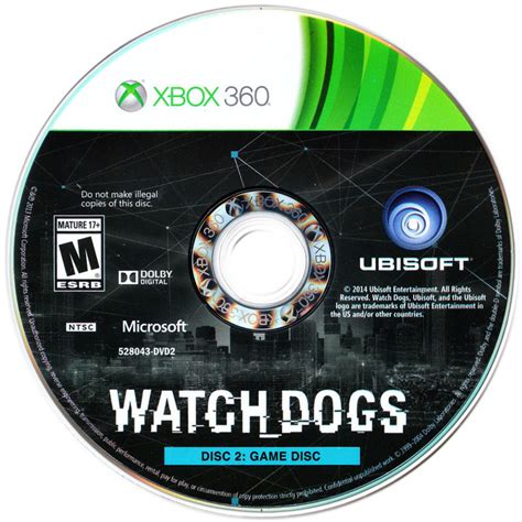 Watchdogs 2014 Xbox 360 Box Cover Art Mobygames