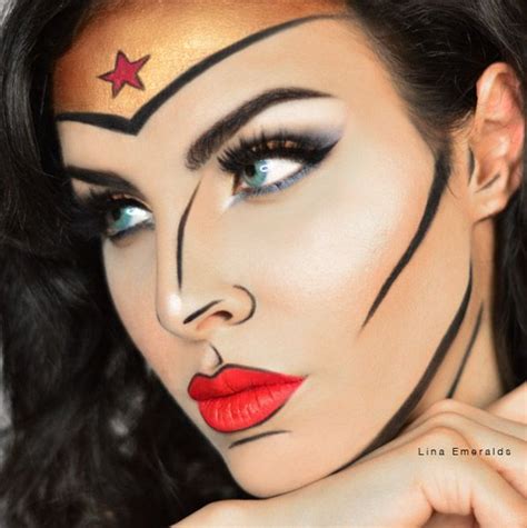 Wonder Woman Makeup By Lina Emeralds Wonderwoman Makeup Beauty Wonderwomanfilm Linaemerald