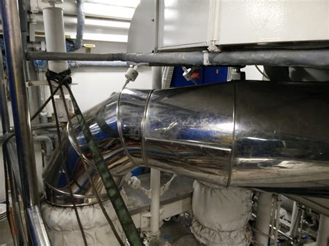 I am guessing i need to insulate this exhaust duct for the dryer. Exhaust pipe insulation - Labrinakos Stavros