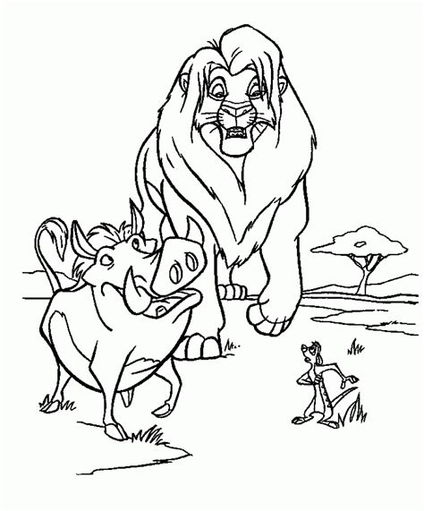 65 Lion King Coloring Pages Gabriel Romero Adriano