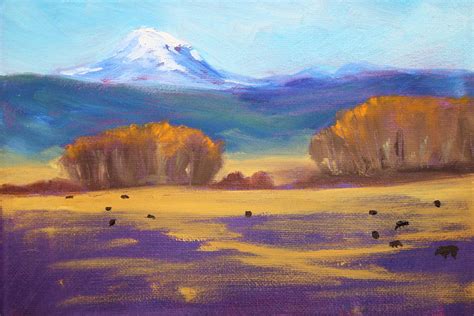 Central Oregon Painting By Nancy Merkle