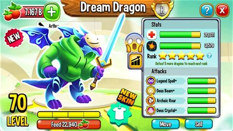 Dragon City Dream Dragon New Legendary Exclusive Dragon 2020 😱