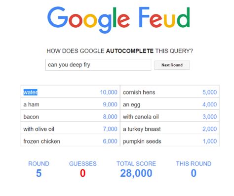 Dogs could help detect malaria. Google Feud HOW DOES GOOGLE AUTOCOMPLETE THIS QUERY? Can ...