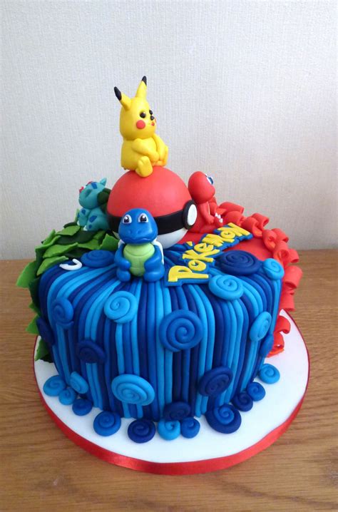 Pokemon Characters Birthday Cake Susies Cakes