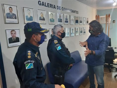 Policia Militar De Nova Andradina Recebe Visita Do Comandante Geral Da Pmms — Vale Do Ivinhema