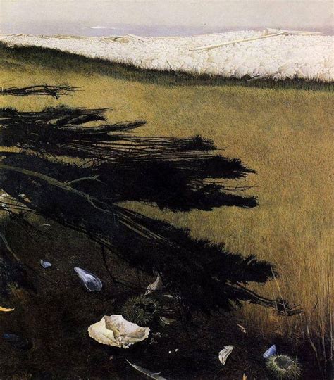 Andrew Wyeth 1917 — 2009 Usa Ravens Grove 1985 Tempera On Panel 31