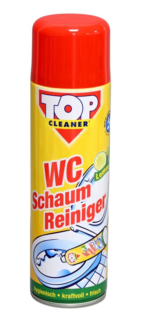 Topcleaner Wc Power Schaum Lemon 500ml