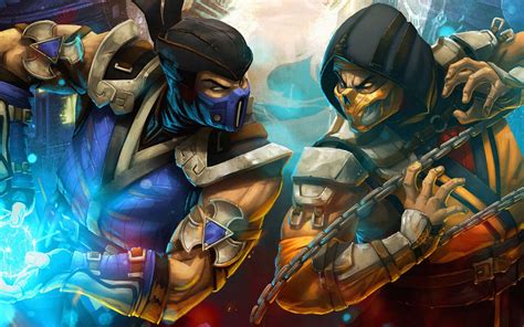 X Scorpion Y Sub Zero P Resolution Hd K Wallpapers Images