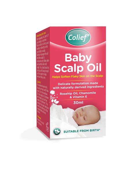Colief Baby Scalp Oil Soothing Moisturizing Oil For Babies Scalp And