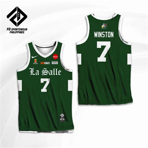 De La Salle 2022 Uaap Green Full Sublimated Jersey Shopee Philippines