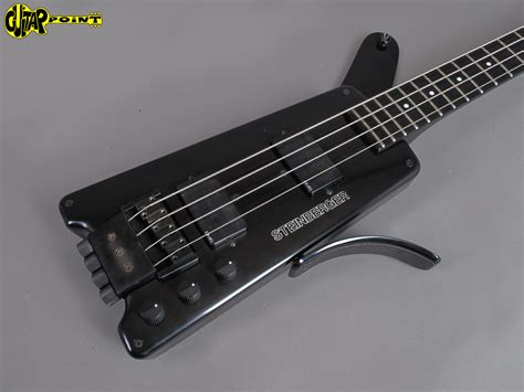 Ns Designs Ned Steinberger L2 Headless Bass 1982 Black Bass For Sale