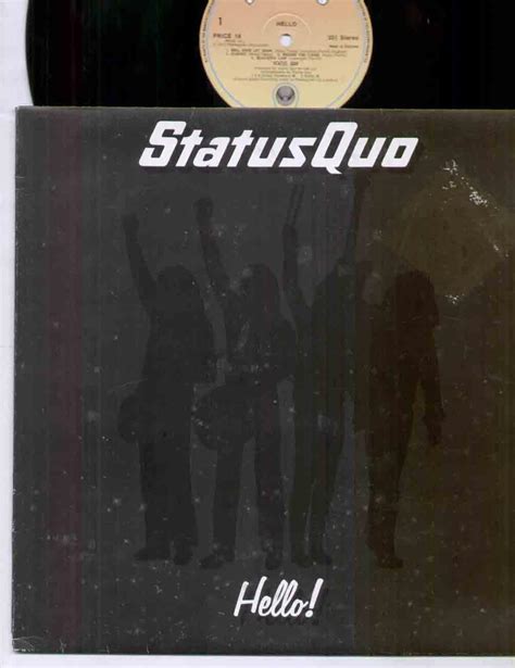 Status Quo Hello Lp Vinyl Uk Cds And Vinyl