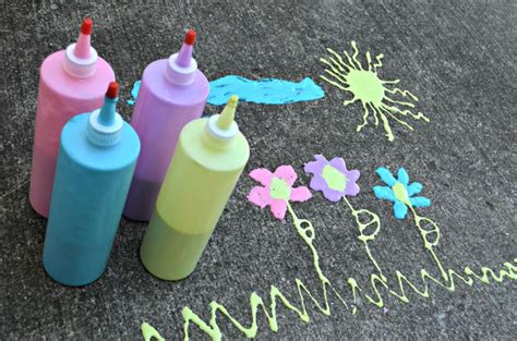 Diy Puffy Sidewalk Paint Is A Fun Project For Bored Kids Hip2save