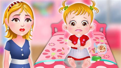 Baby Hazel Stomach Care Game Episode Doctor Games For Kids By Baby