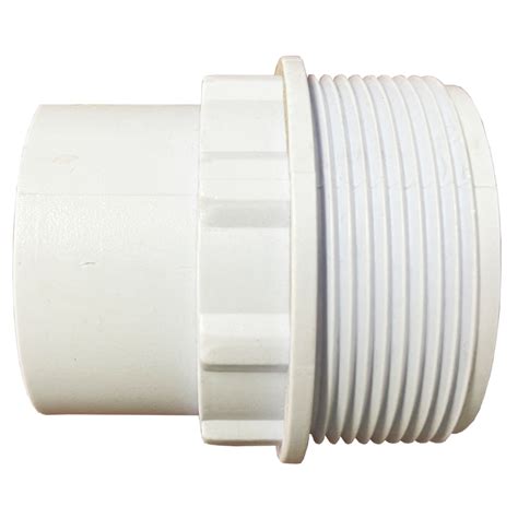 Eartheco PVC Male Adapter 50mm Thread 40mm OD Hyper Pool Group