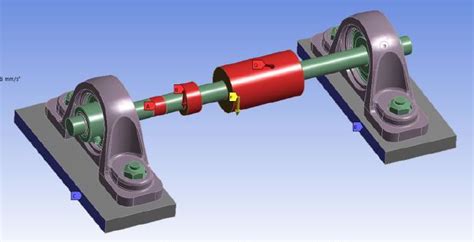 Bearing Shaft Assembly 3d Cad Model Library Grabcad