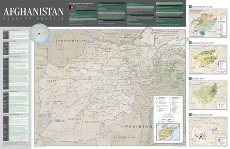 Cia Country Profile Of Afghanistan Mappenstance