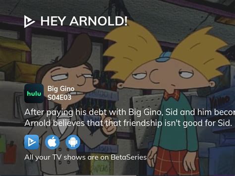 Watch Hey Arnold Season 4 Episode 3 Streaming Online