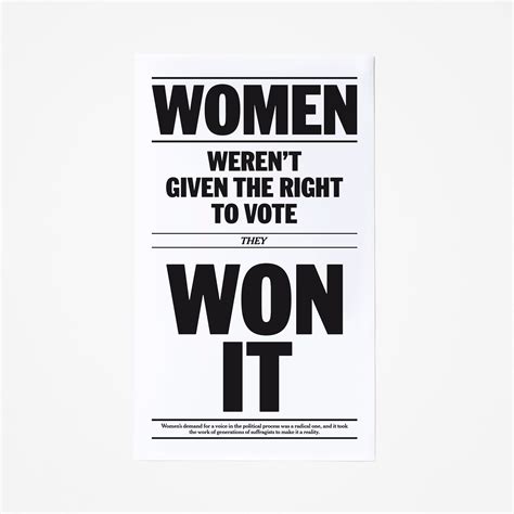 Womens Right To Vote Poster The New York Times Store