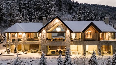 Watch Inside A 75000000 Aspen Ski Mansion On The Market