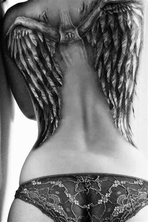 Women Tattoo Angel Wing Tattoos 125 Angel Wing Tattoos