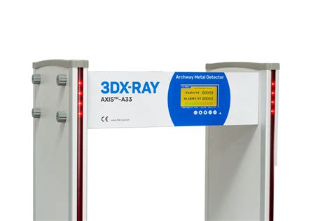 Archway Walk Through Metal Detectors 3dx Ray